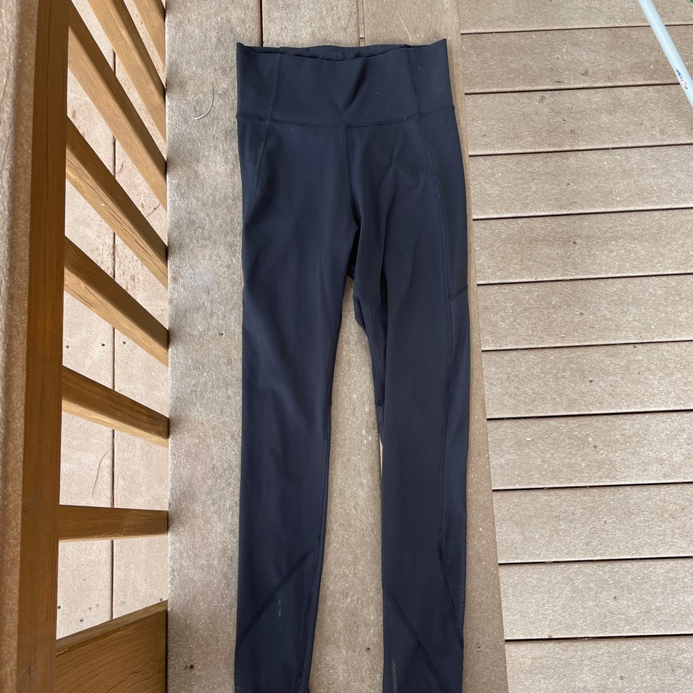 Lululemon black high waisted leggings - Picture 2 of 6